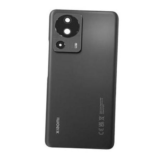 Back Battery Cover Service Pack for Xiaomi 13 Lite - With Lens - Black