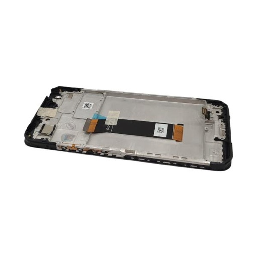 Full Screen with Frame for Xiaomi Poco M4 5G 22041219PG - Black