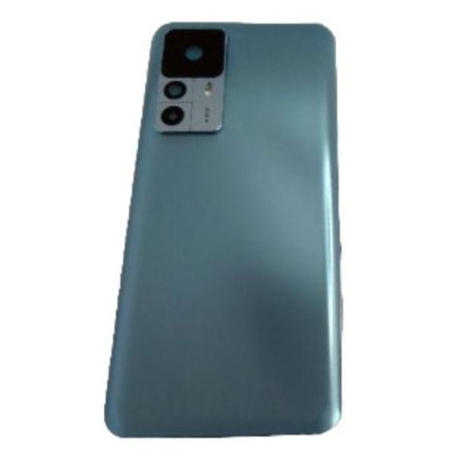 Tapa Trasera de Bateria para Xiaomi 12T - Con Lente - Azul