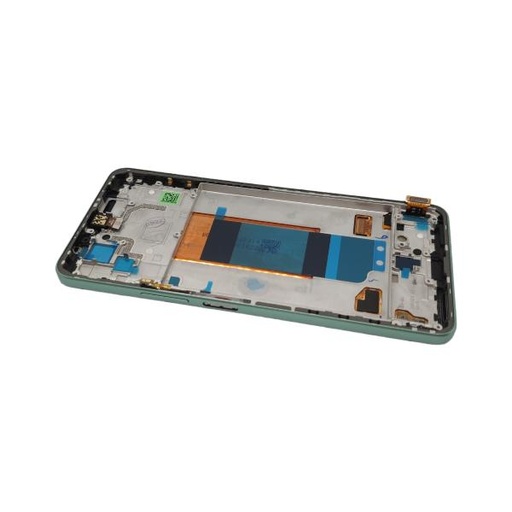 Full Screen with Frame for Xiaomi Poco F4 22021211RG - Green - OLED