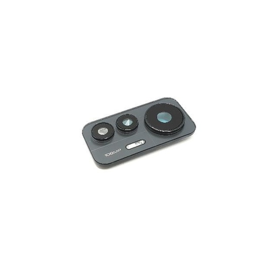 Embellecedor y Lente de Camara Trasera para Xiaomi 12 Lite 2203129G- Negra