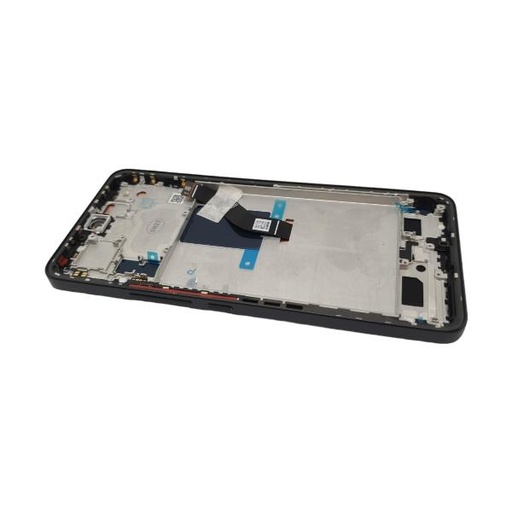 Full Screen with Frame for Xiaomi 12 Lite 2203129G - Black - Oled Quality