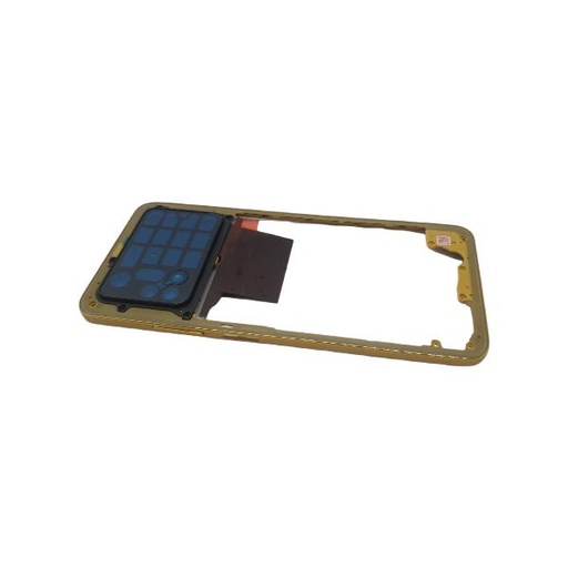 Middle Frame for Xiaomi Poco M4 Pro 4G MZB0B5VIN - Yellow