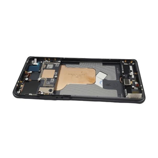 Full Screen with Frame for Xiaomi 12, 12X, 12S - Gray - OLED Quality