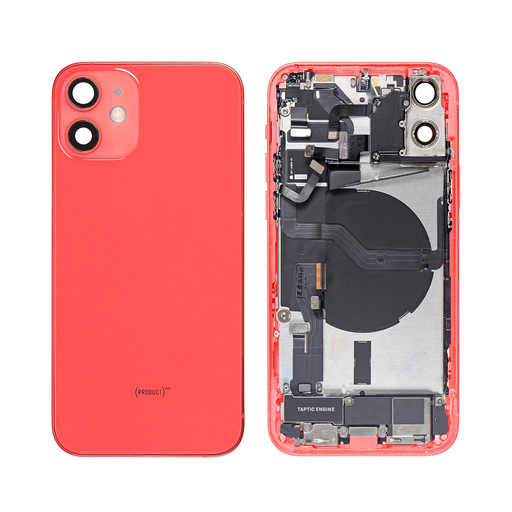 Back Screen Replacement for iPhone 12 Mini - Red