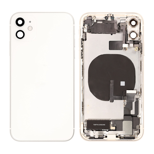Repuesto para Cubierta Trasera iPhone 11 - Ensamblaje Completo - Blanco