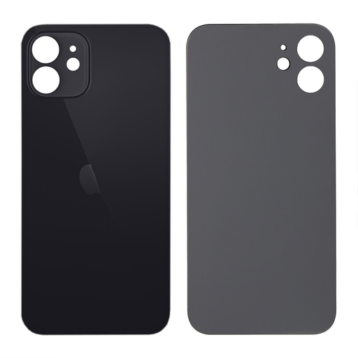 Replacement Back Glass for iPhone 12 Mini - Black