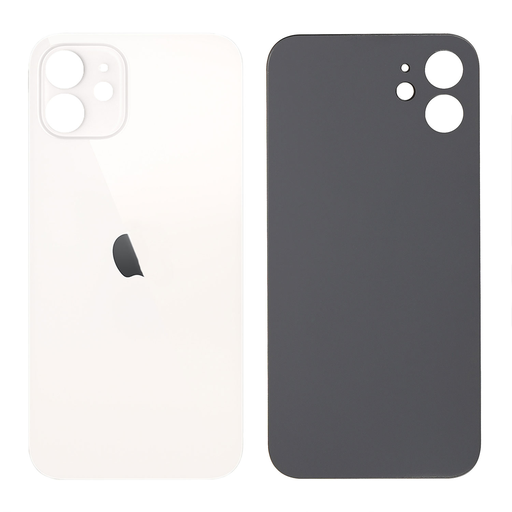 Replacement Back Glass for iPhone 12 Mini - White