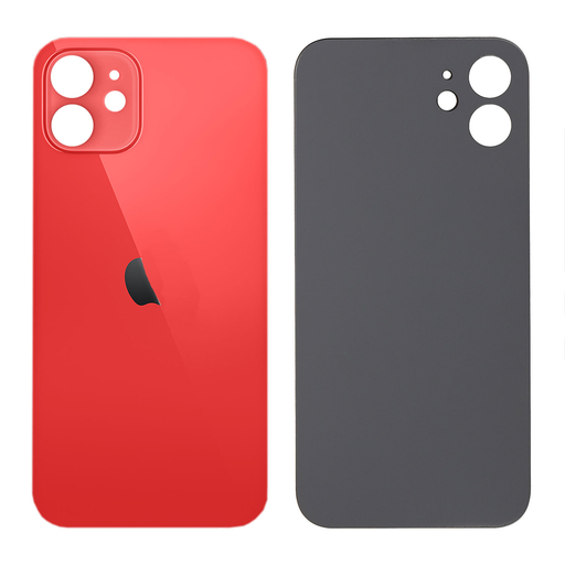 Replacement Back Glass for iPhone 12 Mini - Red