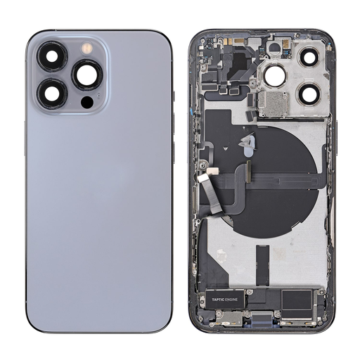 Replacement for iPhone 13 Pro Full Back Cover - Sierra Blue