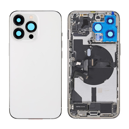 Back Screen Replacement for iPhone 13 Pro - Complete Assembly - Silver