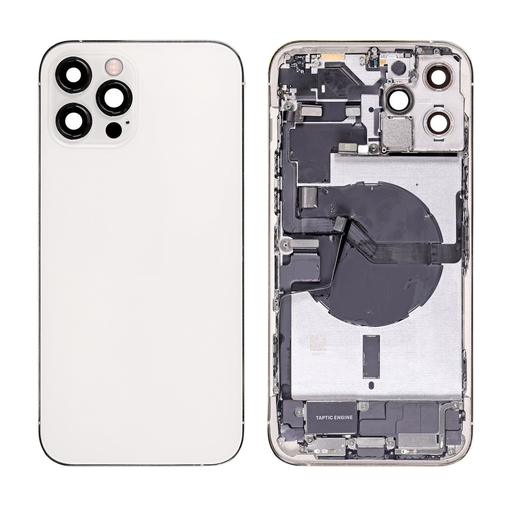 Replacement for iPhone 12 Pro Max Back Cover - Silver