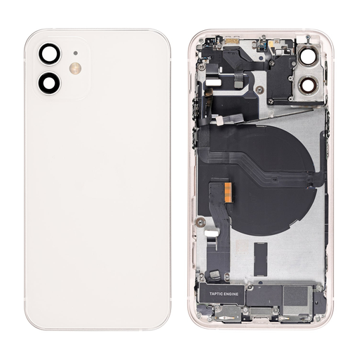 Replacement for iPhone 12 Back Cover - Complete Assembly - White