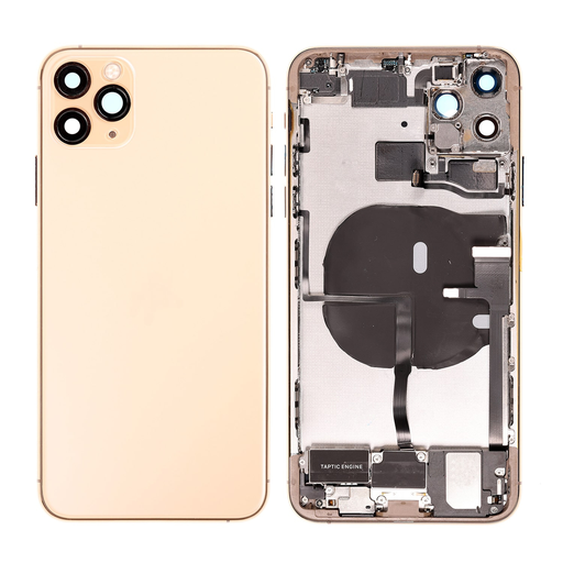 Back Cover Replacement for iPhone 11 Pro Max - Full Assembly - Gold