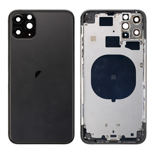 Replacement Back Cover for iPhone 11 Pro MAX with Frame - Space Gray