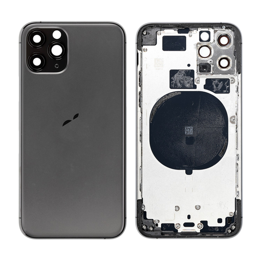 Replacement Back Cover for iPhone 11 Pro with Frame - Space Gray