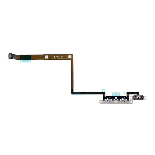 Replacement for iPhone 11 Pro Max Volume Button Flex Cable with Metal Bracket Assembly