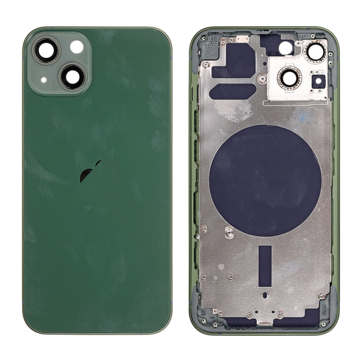 Repuesto Carcasa Trasera iPhone 13 con Marco - Verde Alpino