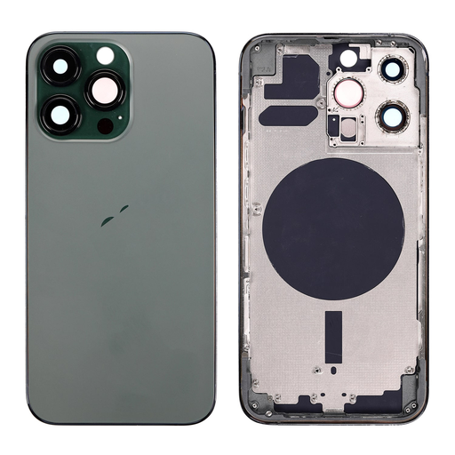 Replacement Back Cover for iPhone 13 Pro with Frame - Alpine Green