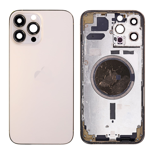 Replacement Back Cover with Frame for iPhone 13 Pro Max - Gold