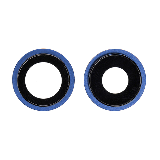 Replacement for iPhone 12/12 Mini Rear Camera Support with Lens - Blue
