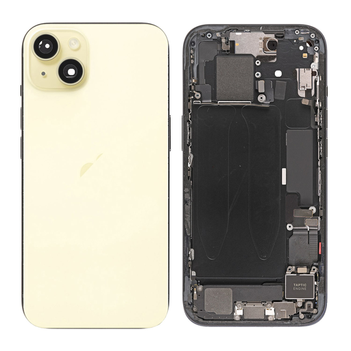 Replacement for Full Assembled iPhone 15 Back Cover - Yellow
