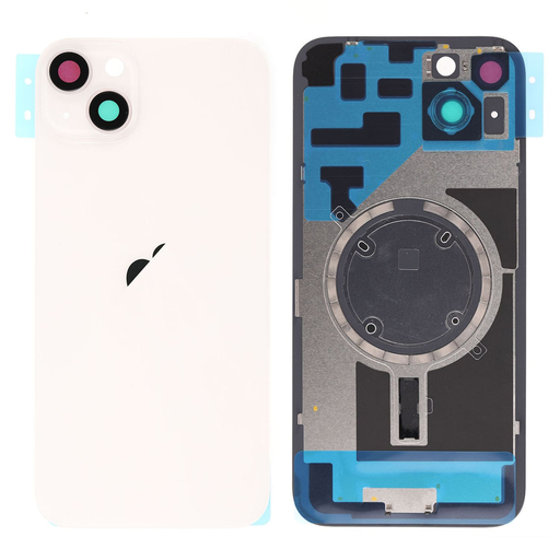 Replacement Back Glass for iPhone 14 Plus with MagSafe - Starlight