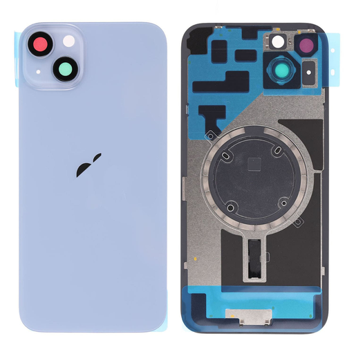 Replacement Back Glass for iPhone 14 Plus with Magsafe Magnet - Blue