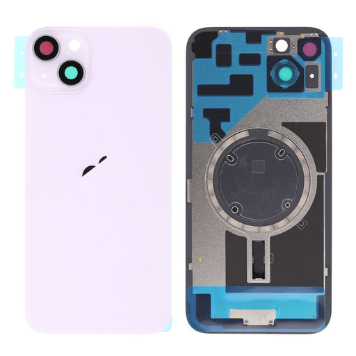 Replacement Back Glass for iPhone 14 Plus with Magsafe Magnet - Purple