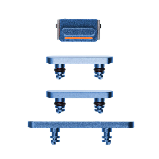 Replacement for iPhone 12/12 Mini Bottom Side Buttons - Blue