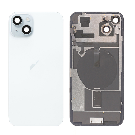Replacement Back Glass for iPhone 15 Plus with Back Panel - Blue