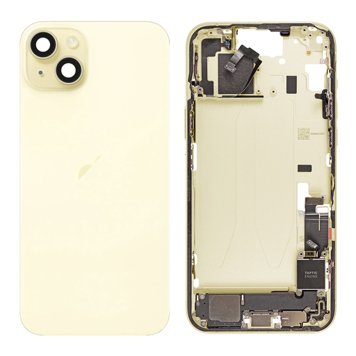 Center Frame Replacement for iPhone 15 Plus - Yellow