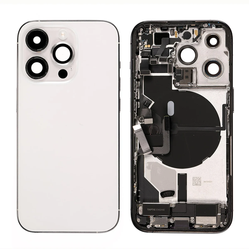 Back Cover Replacement for iPhone 14 Pro - Silver