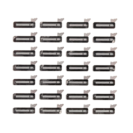 Reemplazo para iPhone 12/12Pro/12Mini/12ProMax Malla Antipolvo del Auricular con Soporte