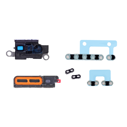 Reemplazo Malla Antipolvo Carga iPhone 12 Pro Max con Adhesivo 6pcs/set