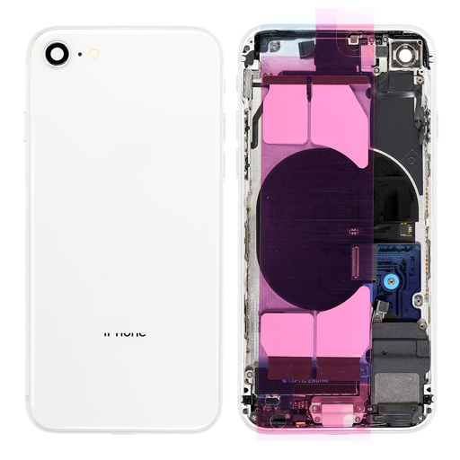 Full Back Housing Replacement for iPhone SE 2nd Gen - Silver