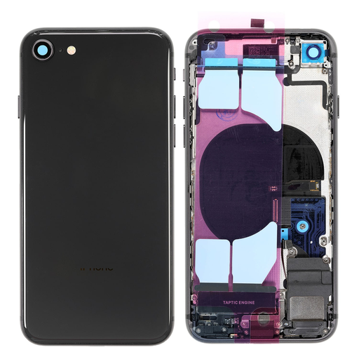 Reemplazo de cristal trasero para iPhone SE 2da Generación - Gris Espacial