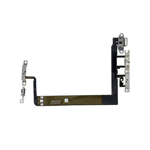 Botón de Encendido de Repuesto para iPhone 13 con Ensamblaje de Soporte Metálico