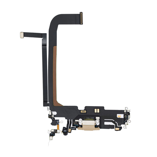 USB Charging Flex Cable for iPhone 13 Pro Max - Gold