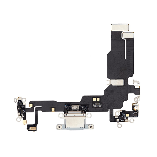 Charging Port Flex Cable Replacement for iPhone 15 - Blue
