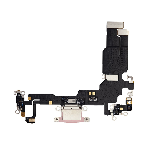 Replacement Charging Port Flex Cable for iPhone 15 - Pink