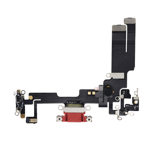Replacement USB Charging Flex Cable for iPhone 14 - Red